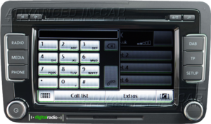 Volkswagen RCD 510 - Bluetooth Display (Optional Extra)